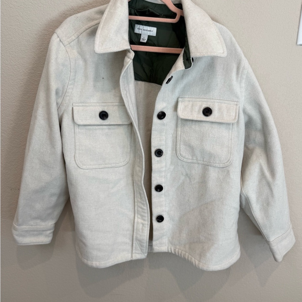 Women’s Cream Shacket